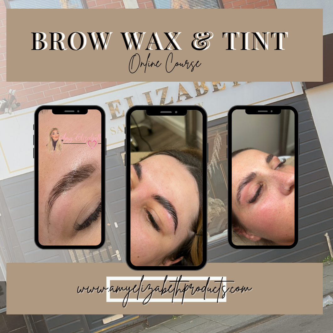 Brow wax & tint online