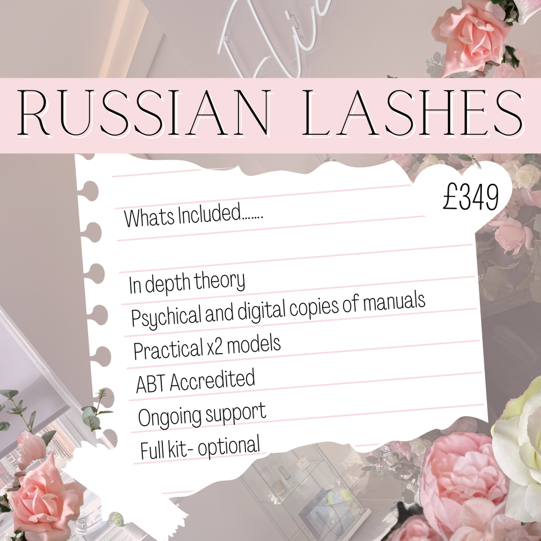 Russian Lashes 1 Day